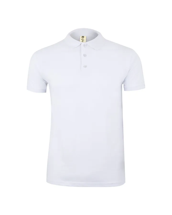 GIBSON — Polo manches courtes 210, coloris Blanc