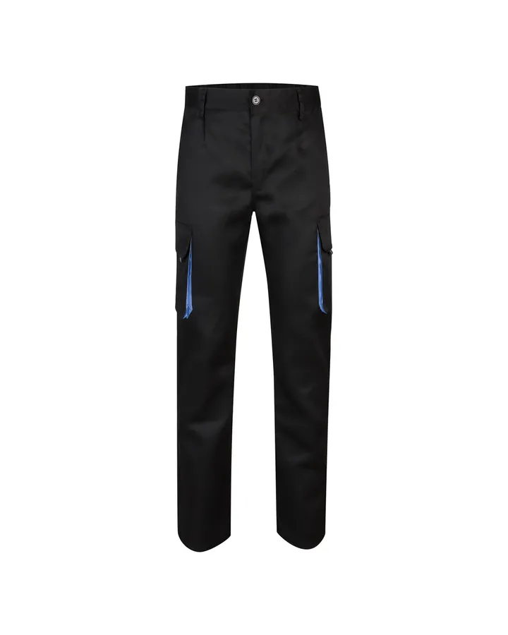 Pantalon bicolore multipoches