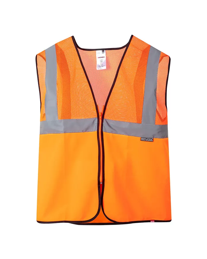 Gilet avec tissu filet
