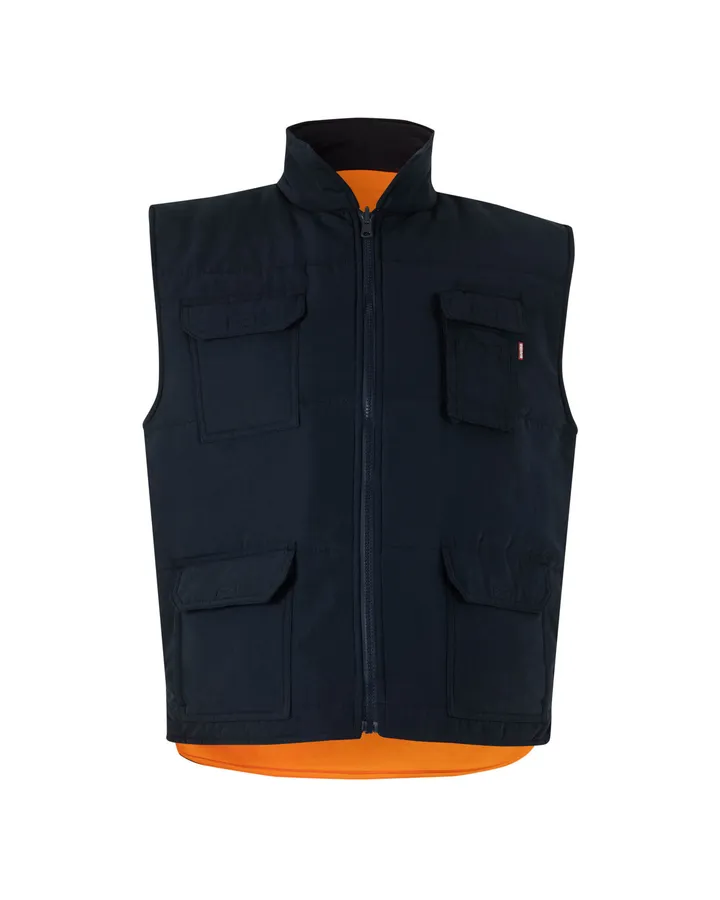 Gilet matelassé réversible