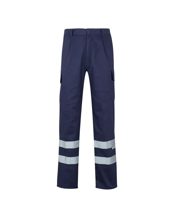 Pantalon multipoches avec bandes