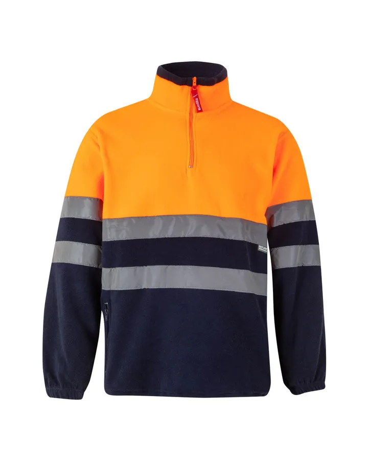 Veste polaire bicolore