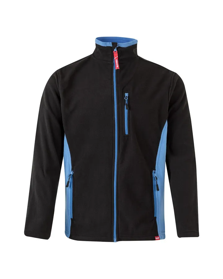 Veste polaire bicolore