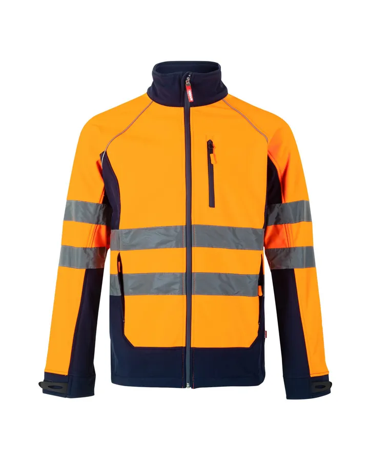 Blouson soft shell bicolore