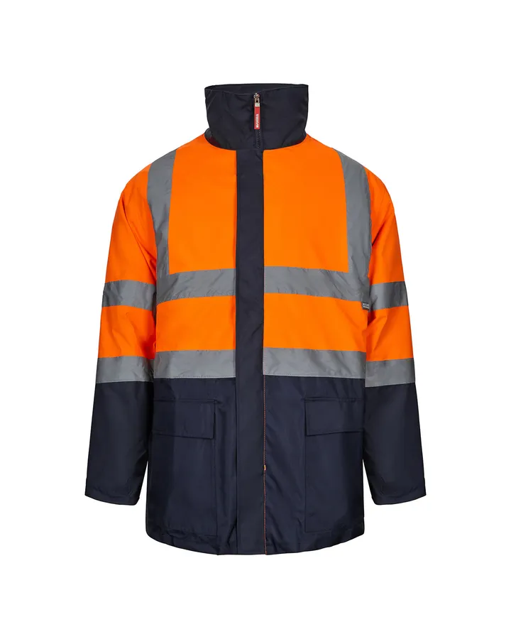 Parka 4-en-1 bicolore