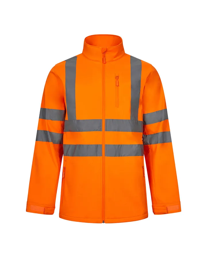 Blouson soft shell Haute Visibilité