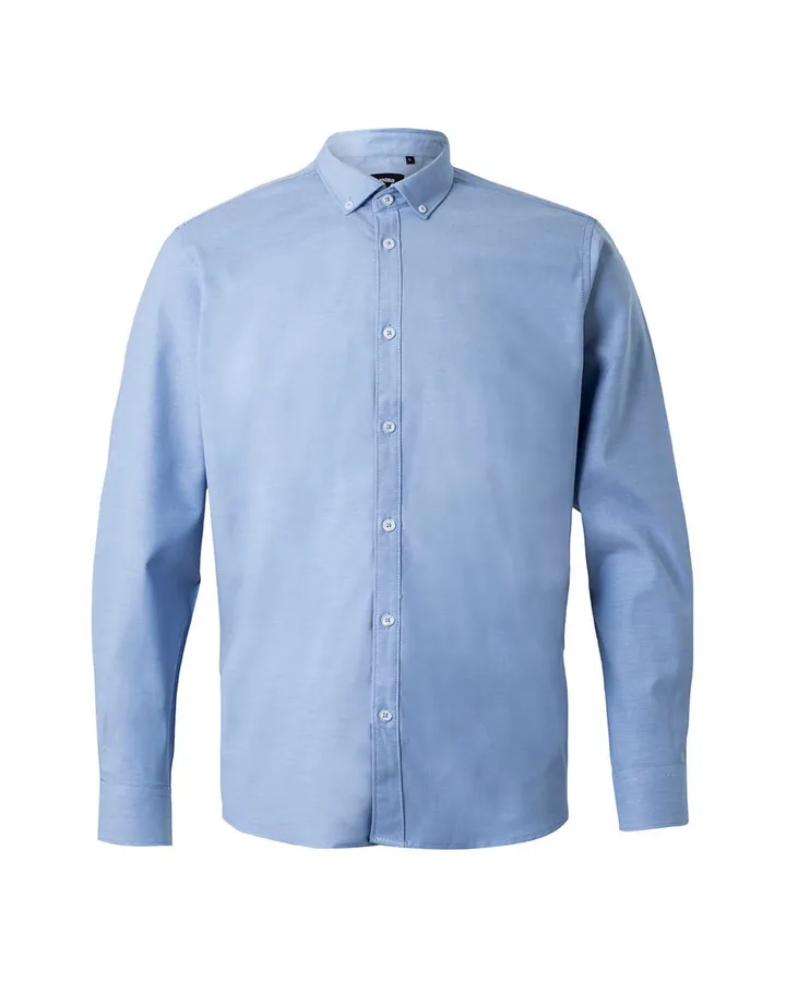 Chemise oxford stretch manches longues homme