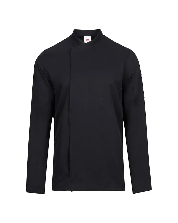 Veste de cuisine en microfibre avec dos Coolmax® manches longues