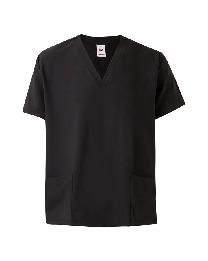 Tunique médicale en microfibre à manches courtes